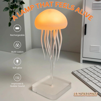Jellyfish LED Night Light RGB Table Lamps Room Decor