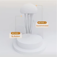 Jellyfish LED Night Light RGB Table Lamps Room Decor