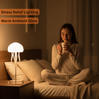 Jellyfish LED Night Light RGB Table Lamps Room Decor